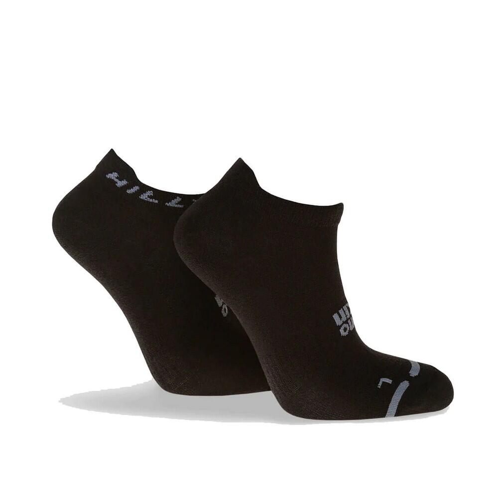 Mens Active Socklets (Black/Grey) 2/3