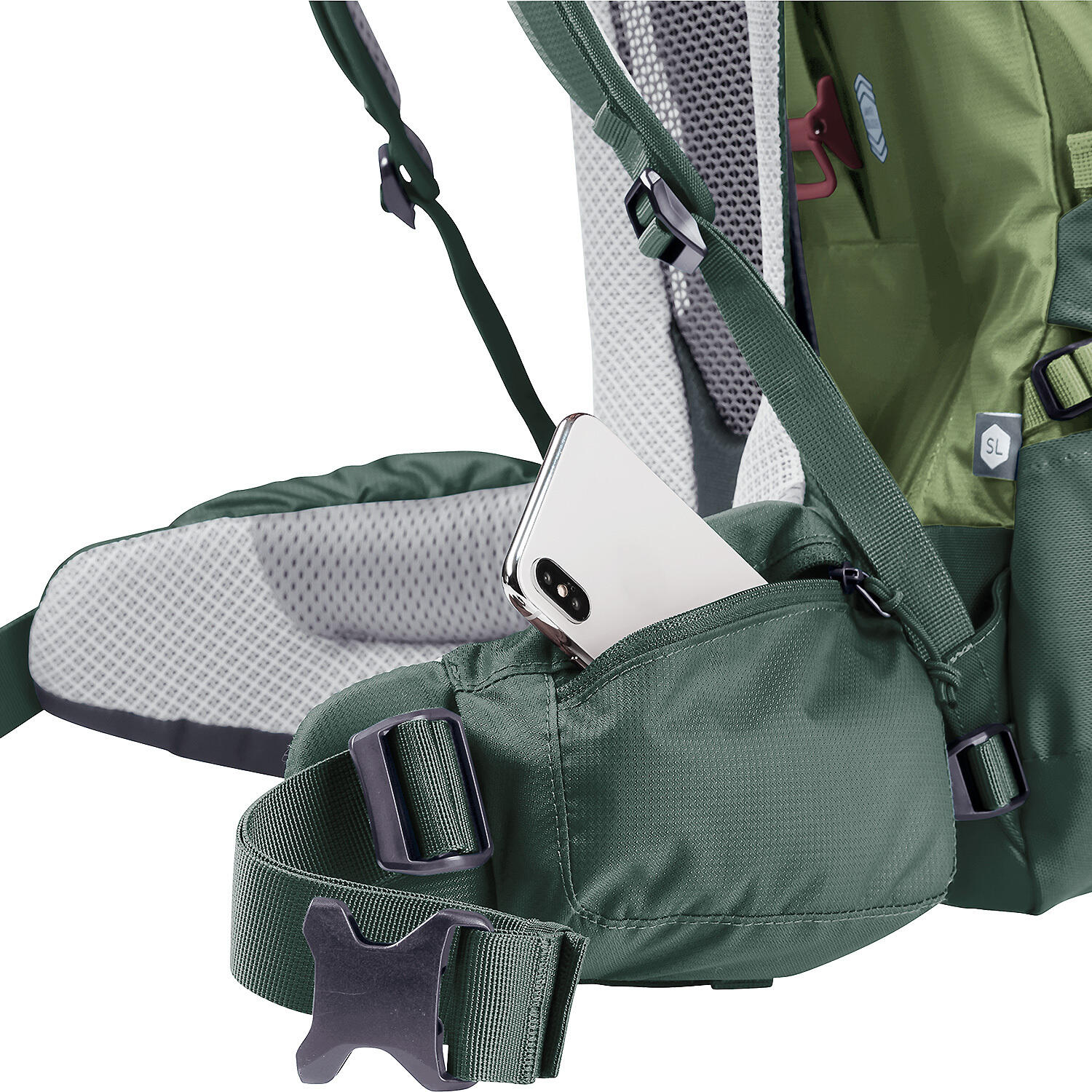 Zaino Deuter Futura Air Trek 45+10 SL 55L Verde 5/7