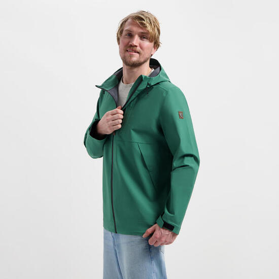 Jari Homme - Veste hardshell - Imperméable - Vert foncé