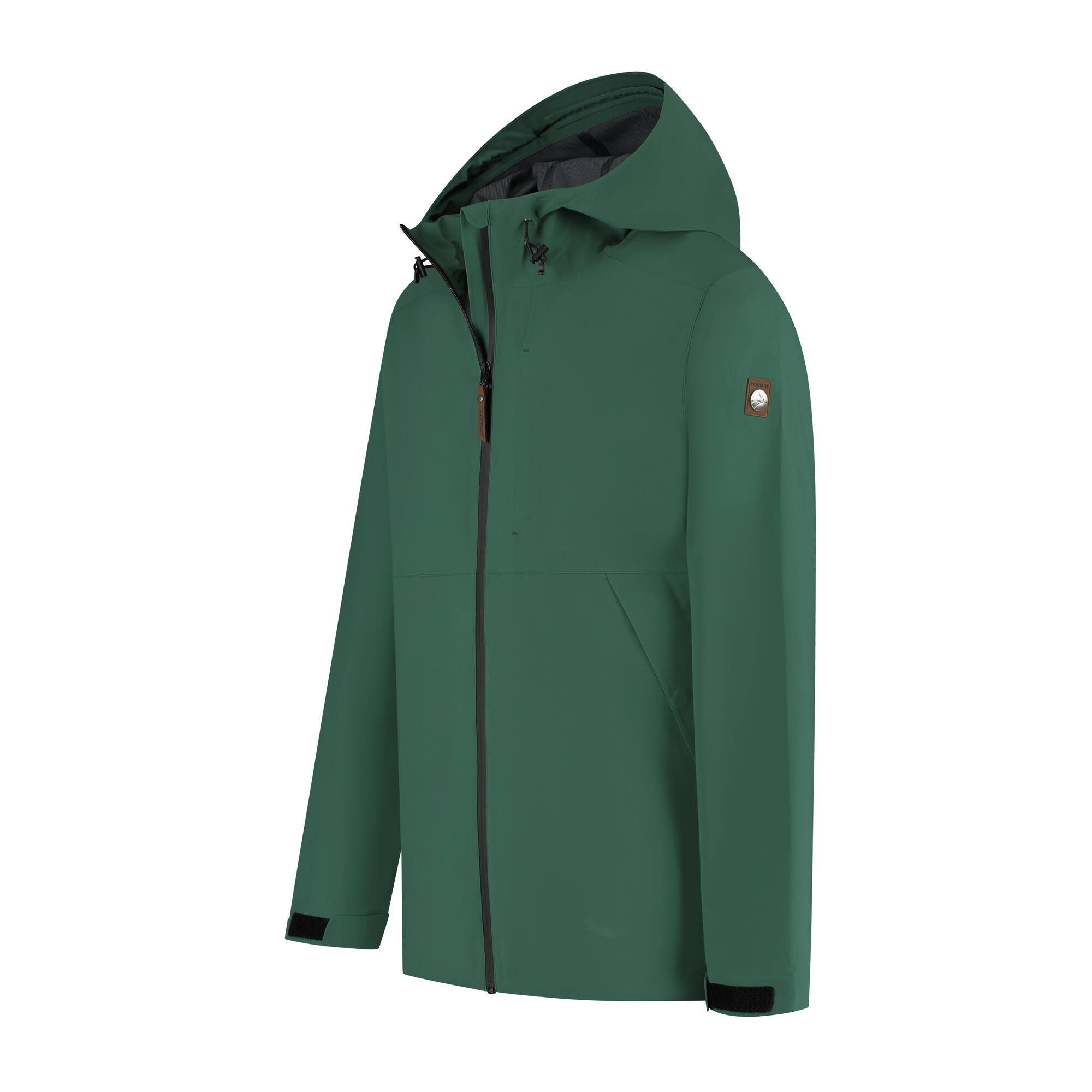 Jari Uomo - Giacca hardshell - Impermeabile - Verde scuro 3/6