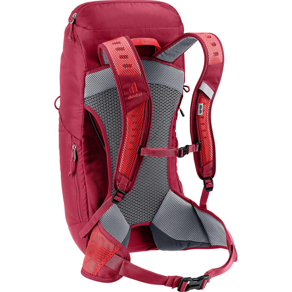Plecak z siatką dystansową Deuter AC Lite 24 - cherry/masala
