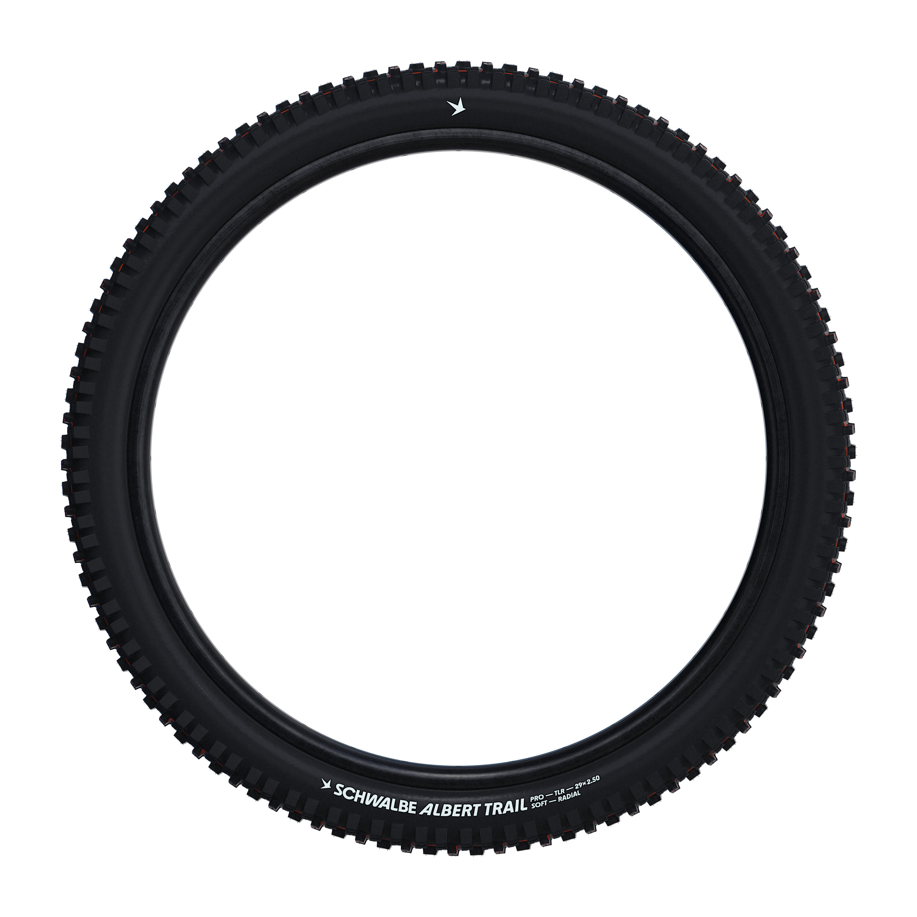 MTB-Fahrradreifen ALBERT TRAIL PRO RADIAL - SOFT Evolution Line 27.5x2.50"63-584 3/7