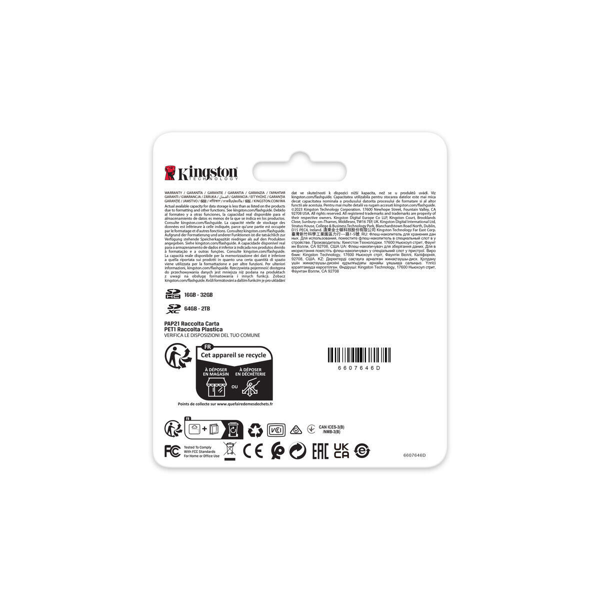 Scheda Di Memoria SDXC Kingston Technology Canvas React Plus 256 GB 3/5