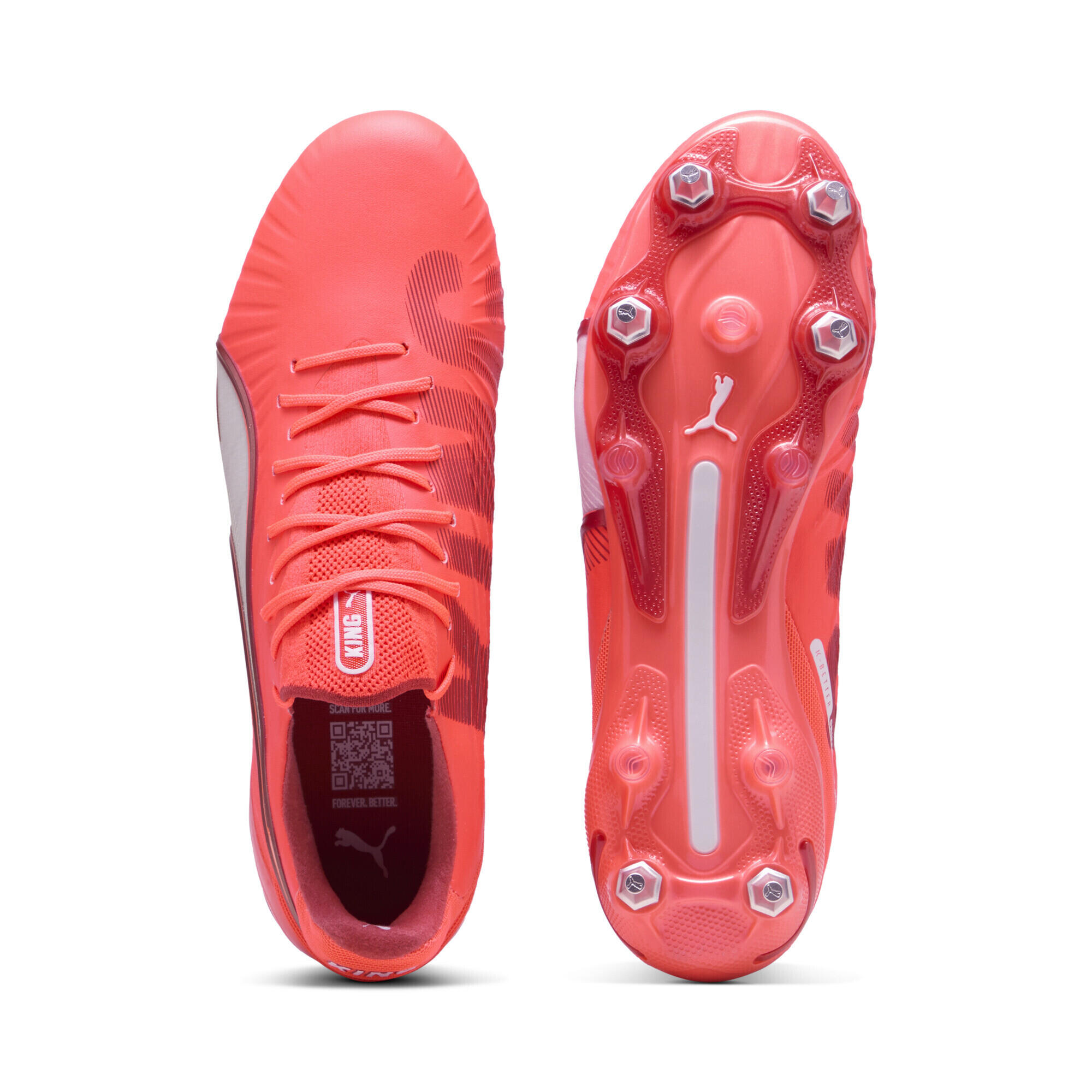 Chuteiras de futebol adulto leve King Ultimate Mxsg PUMA 4/7
