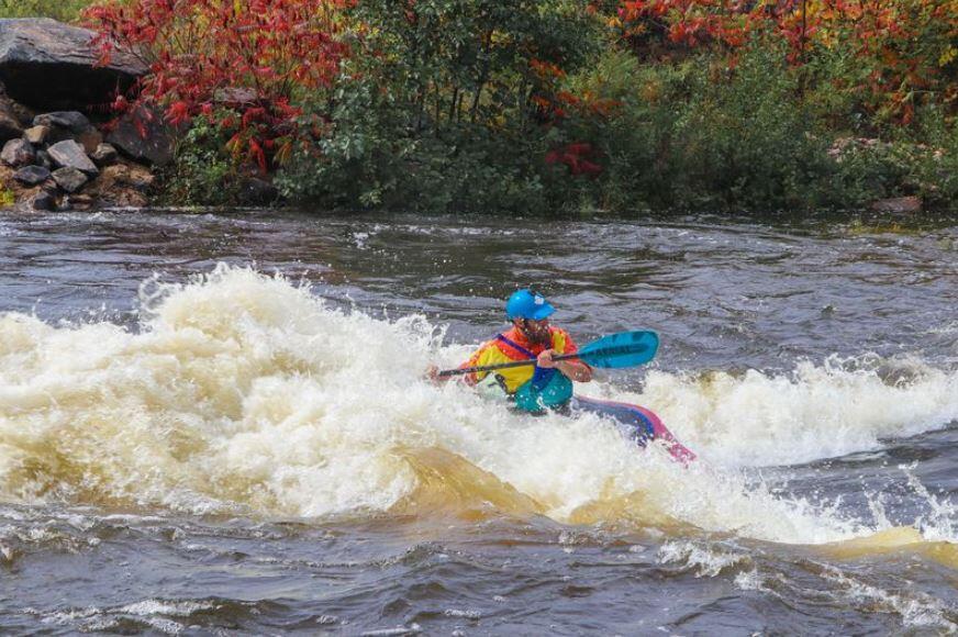 Wiosło kajakowe górskie Aqua Bound Aerial Major Fiberglass whitewater 7/7
