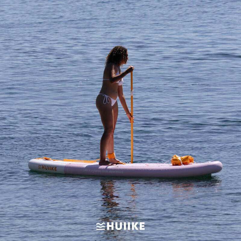 Paddle Gonflable Adulte Accessoires Premium, HUIIKE, Rose, Haute Stabilité