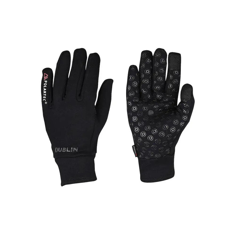 Dublin - Gants D'Équitation Polaire Dublin - Gants - Noir -  8 À 10 Ans - Decathlon