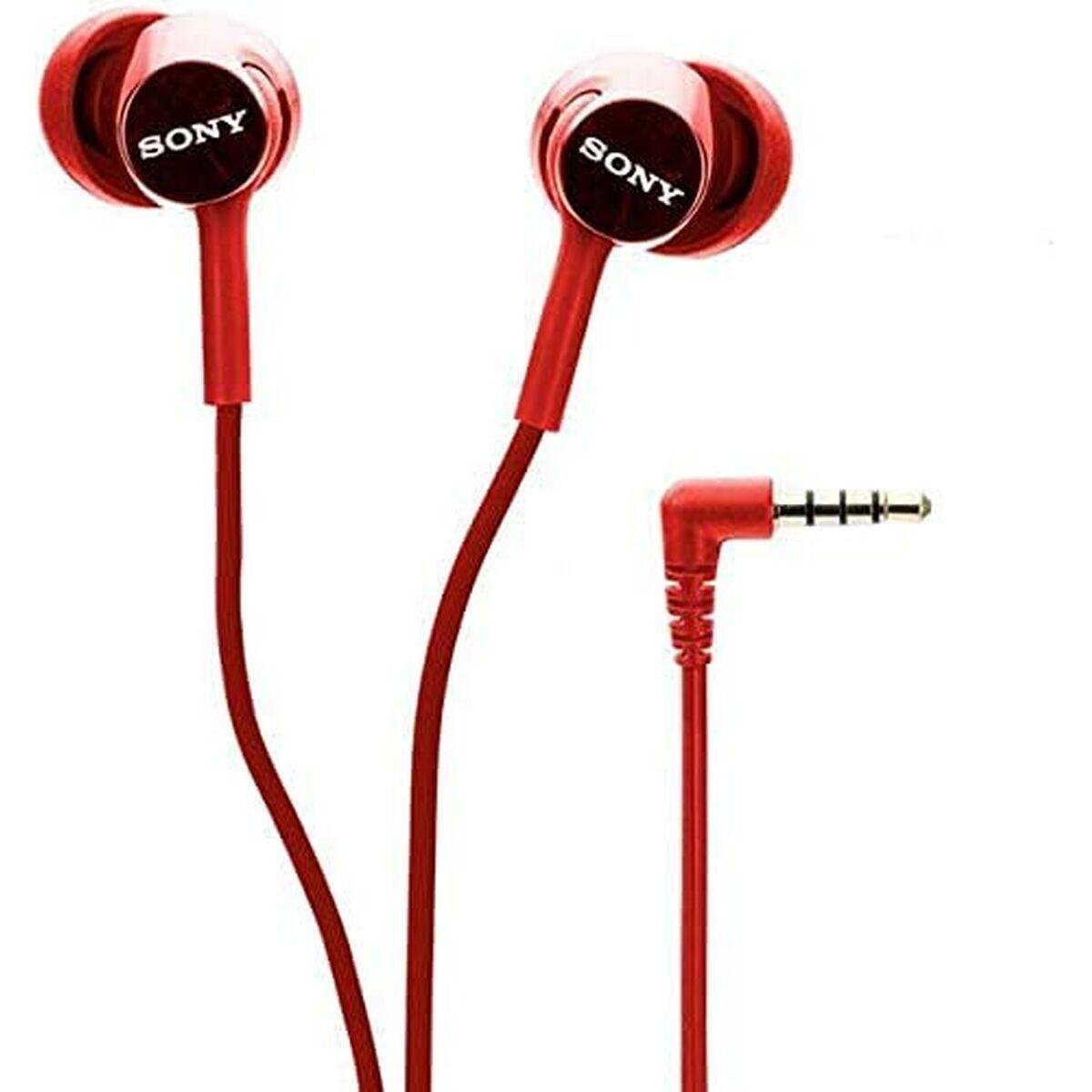 Auriculares con Micrófono Sony MDREX155APR.AE Rojo 2/2