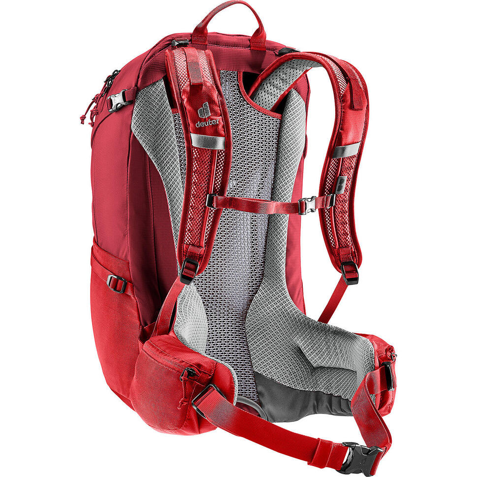 Plecak z siatką dystansową Deuter Futura 27 - masala/cherry