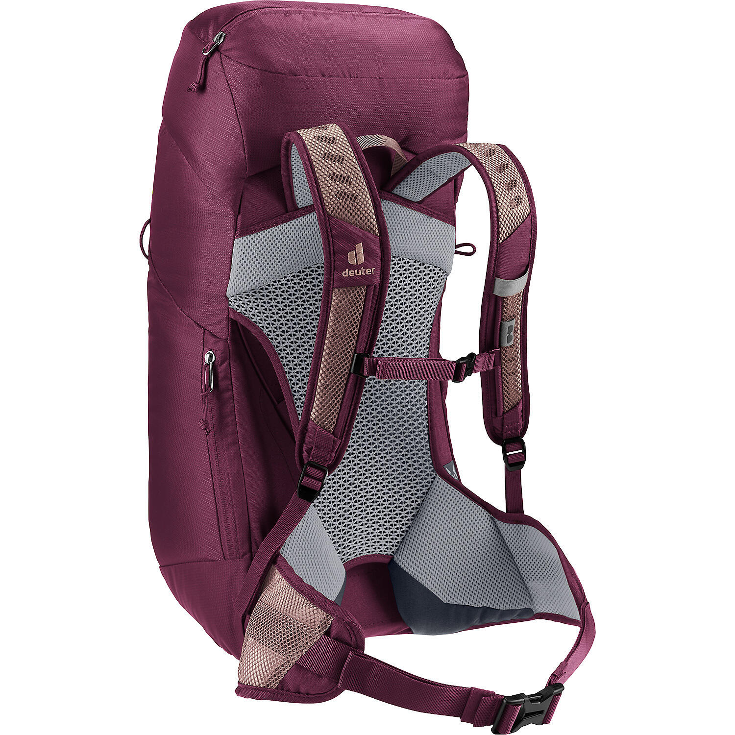 Mochila de senderismo Deuter AC Lite 28 SL mujer 28 L ventilada ashrose-cassis 2/7