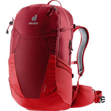 Plecak z siatką dystansową Deuter Futura 27 - masala/cherry