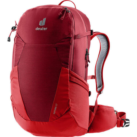 Plecak z siatką dystansową Deuter Futura 27 - masala/cherry