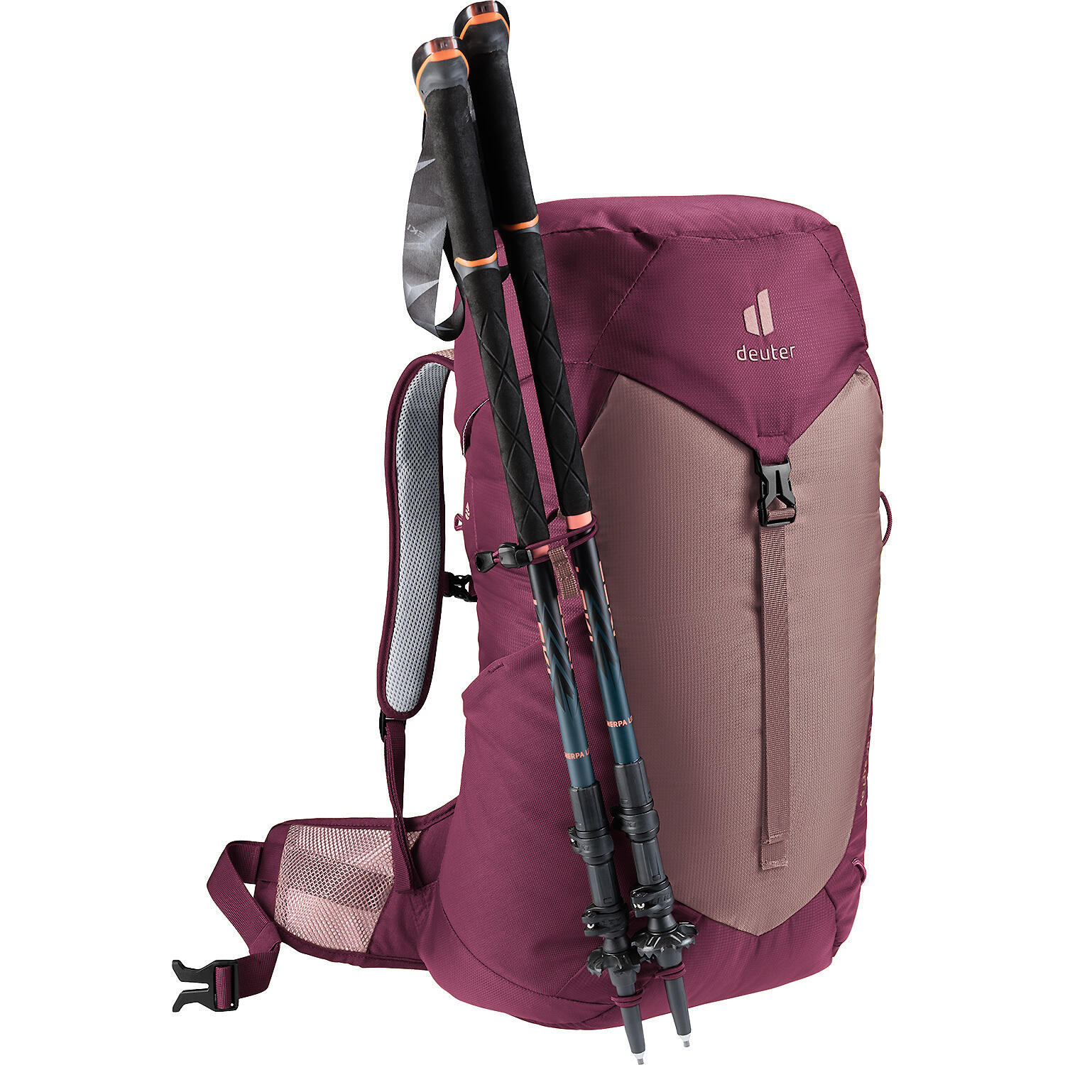 Mochila de senderismo Deuter AC Lite 28 SL mujer 28 L ventilada ashrose-cassis 3/7