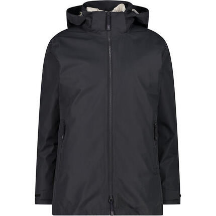 Damen Jacke LONG JACKET ZIP HOOD DETACHAB