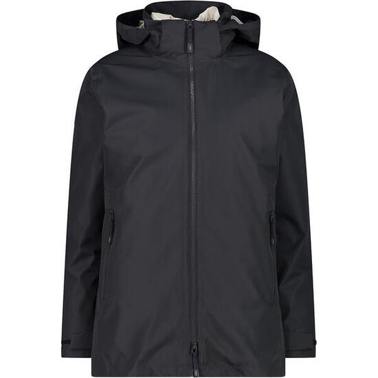 Damen Jacke LONG JACKET ZIP HOOD DETACHAB