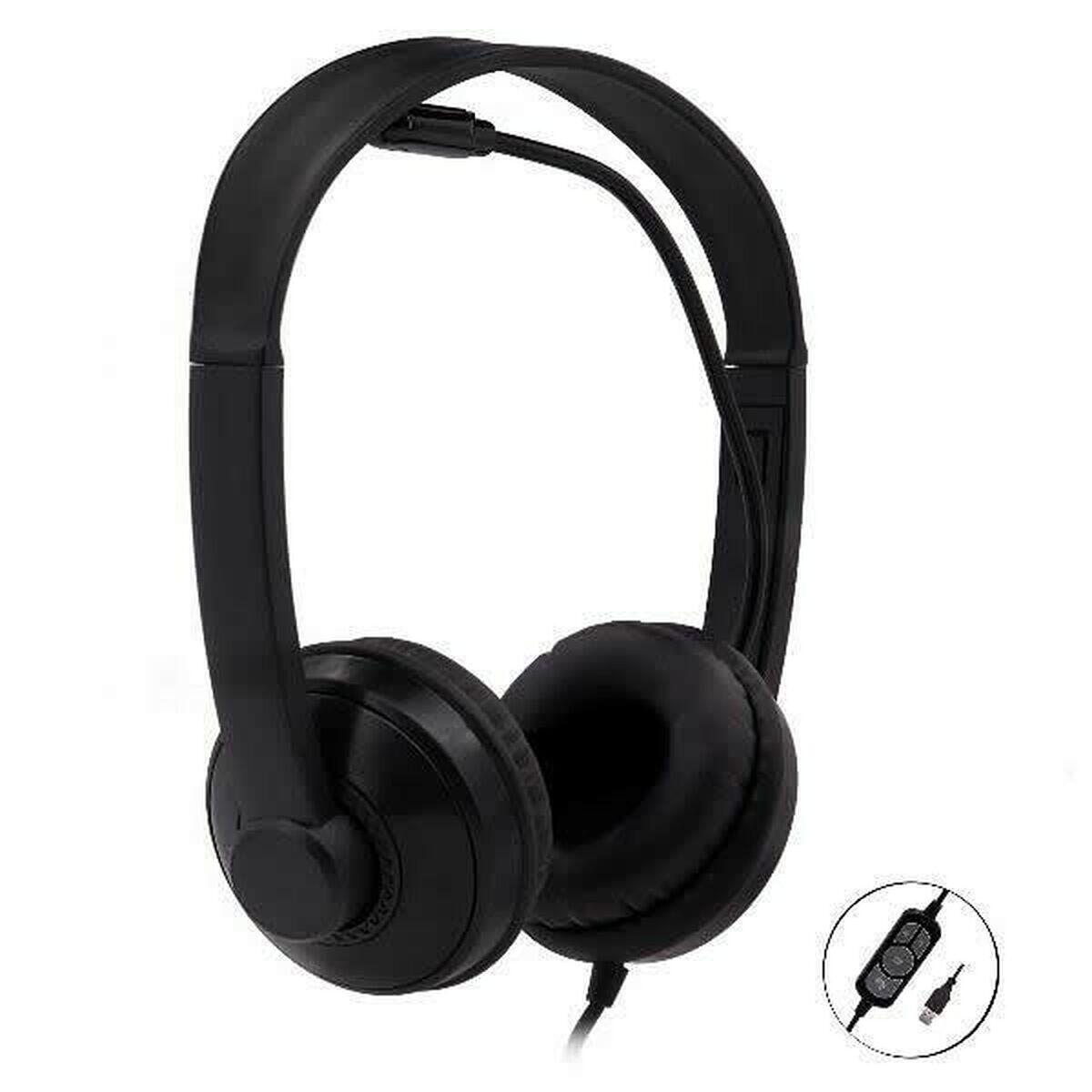 Casques avec Microphone Nilox NXAU0000001 Noir 2/2