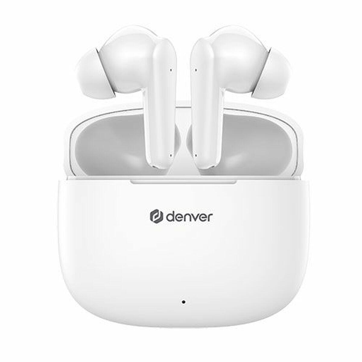 DENVER Auriculares Bluetooth Denver Electronics TWE-48W Branco