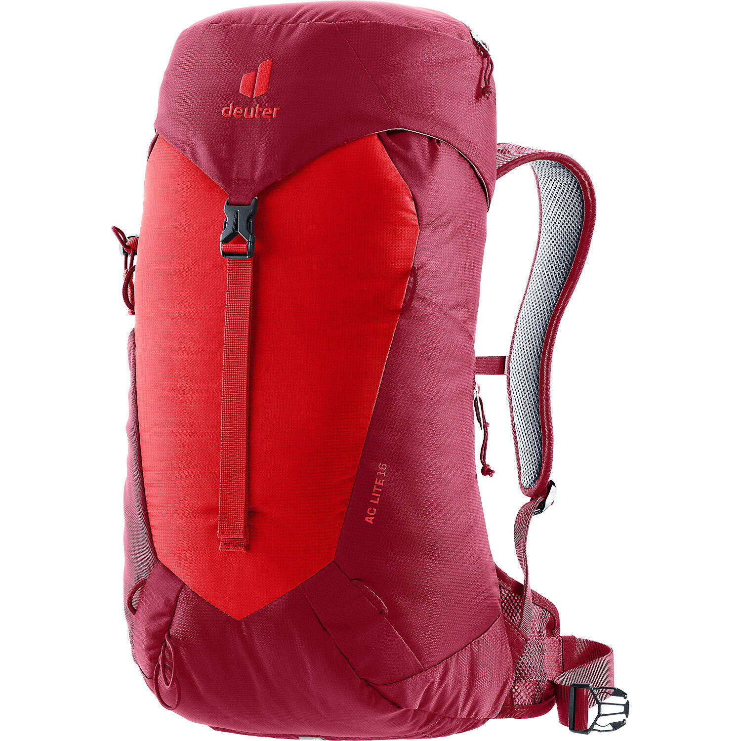 Deuter - Sac À Dos Deuter Ac Lite 16 L Cherry-masala — Aircomfort Ventilé, Recyclé - Sac À Dos - Rouge - Decathlon