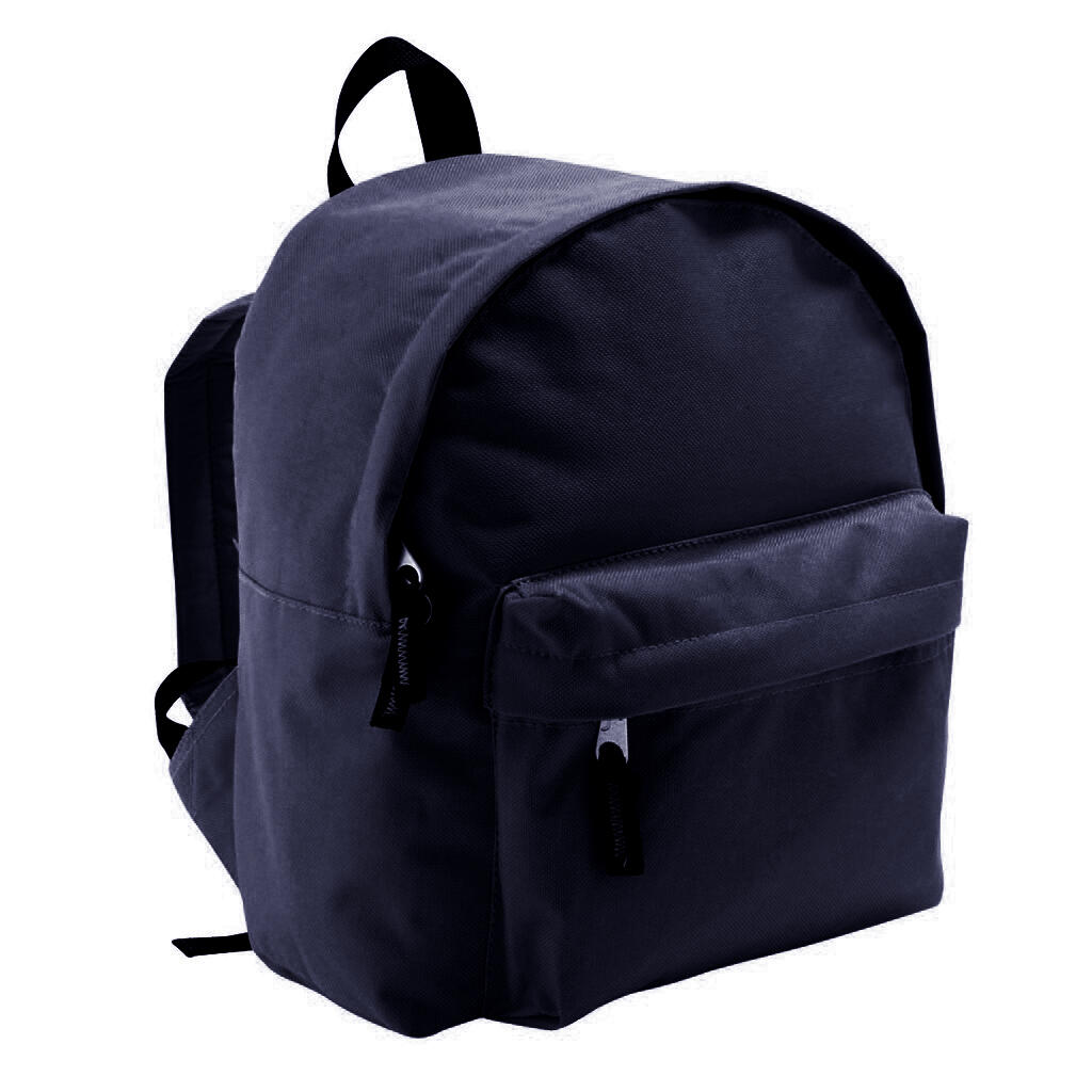 Bambini Scuola Zaino SOLS Rider Blu Navy 2/3