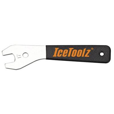 IceToolz Kegelschlüssel 17mm mit ergonomischem Griff 20cm