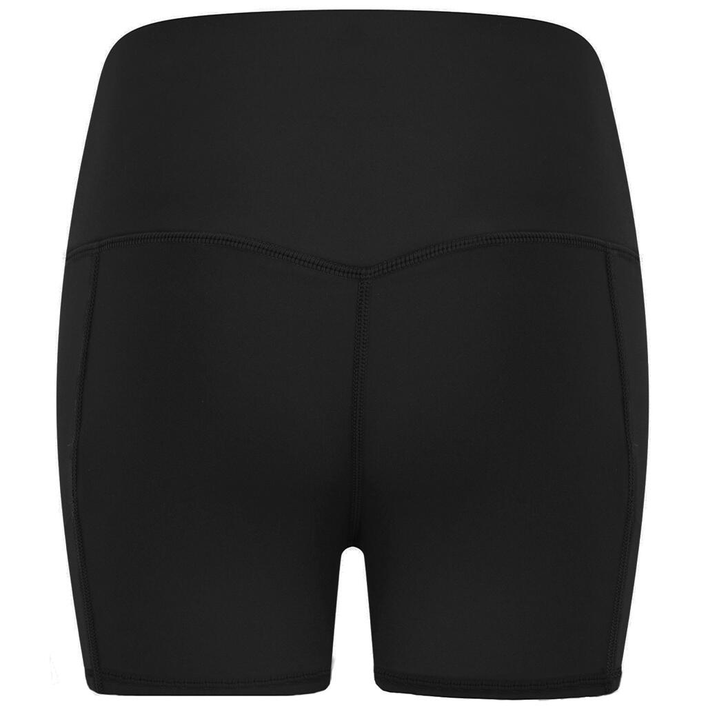 Womens/Ladies Pocket Shorts (Black) 2/3