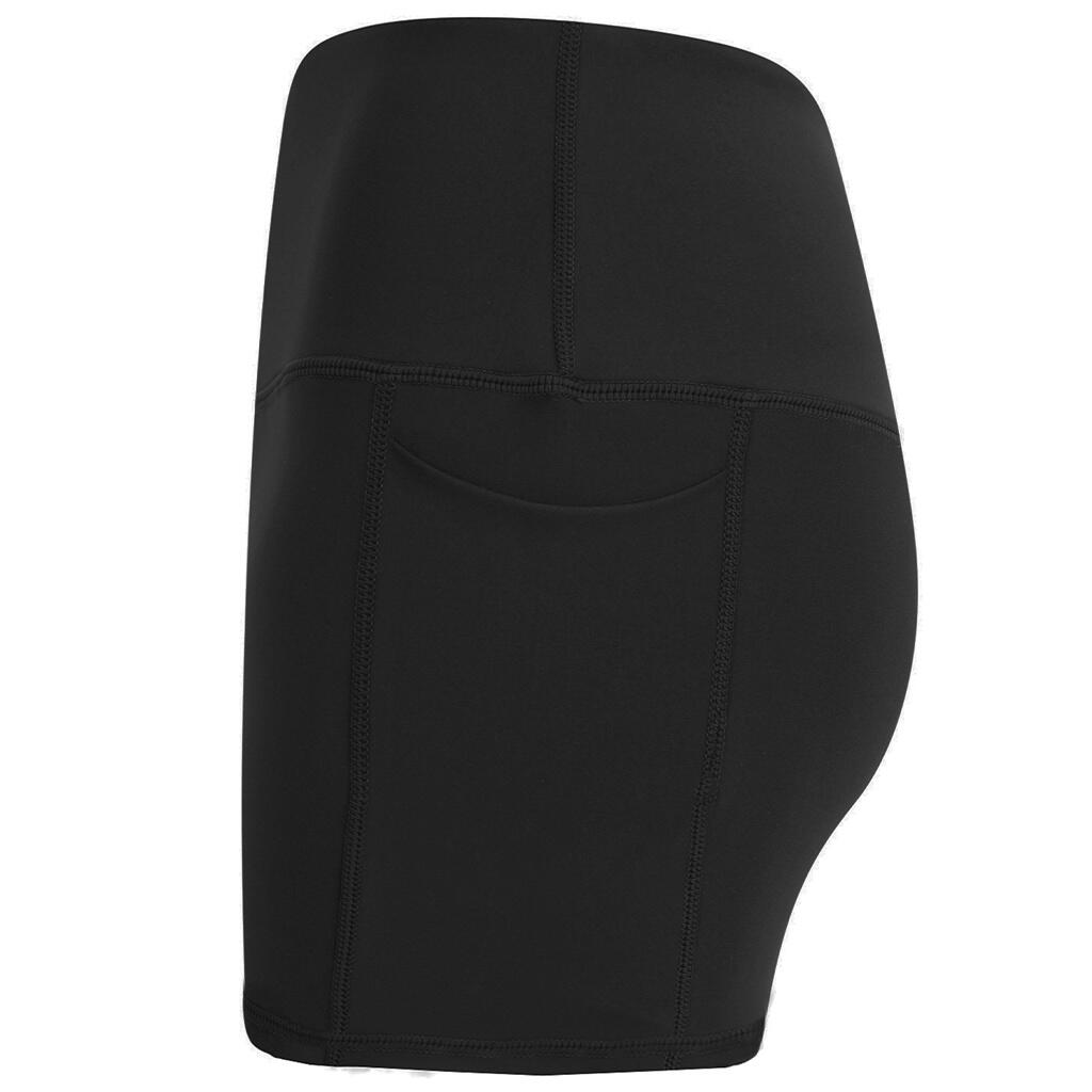 Womens/Ladies Pocket Shorts (Black) 3/3