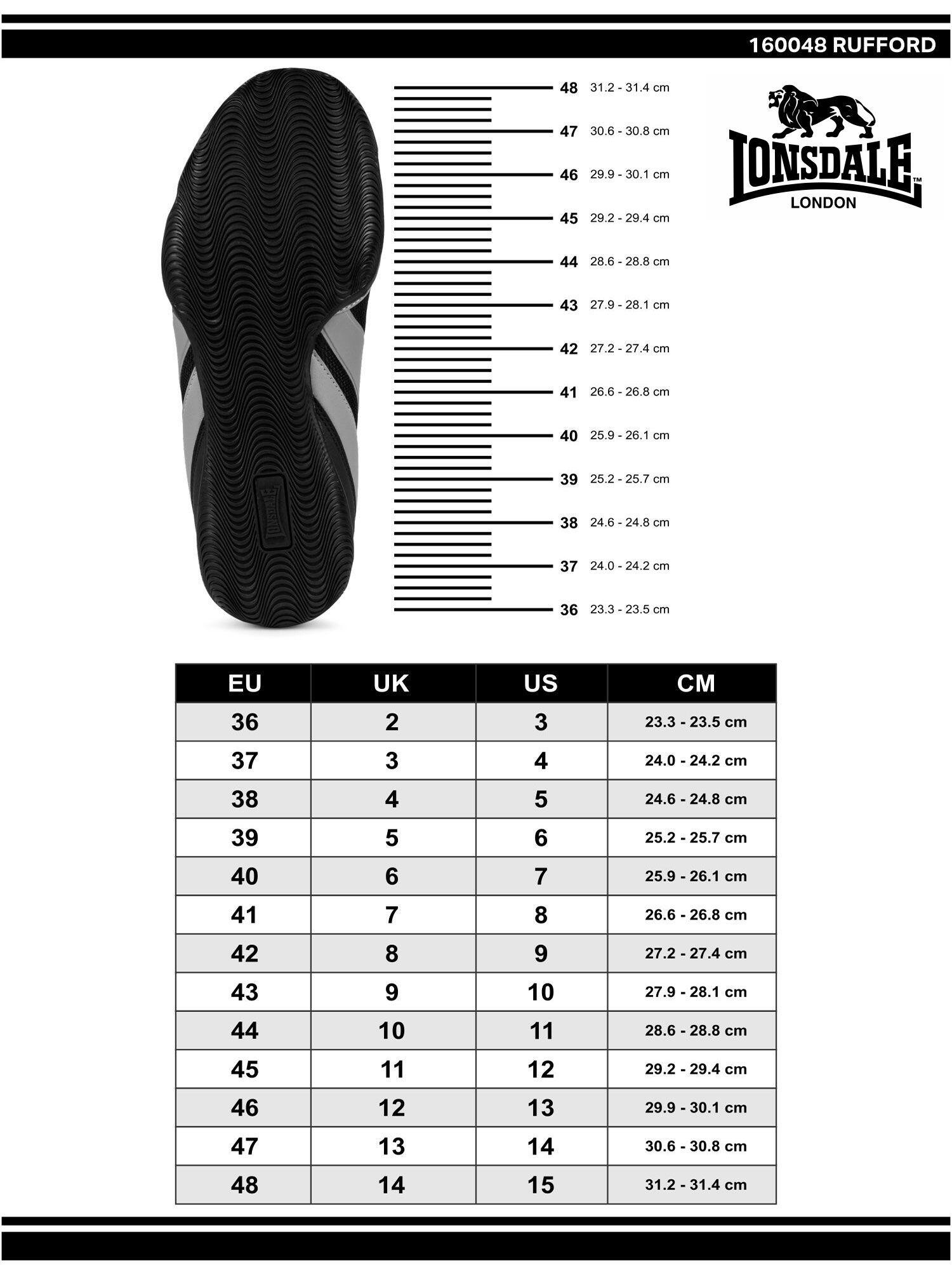 Zapatillas de boxeo Lonsdale Rufford 6/6