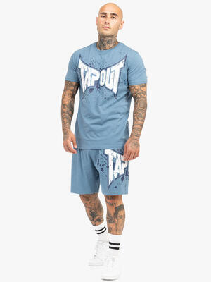 Tapout heren t-shirt & shortset regular fit dunlab