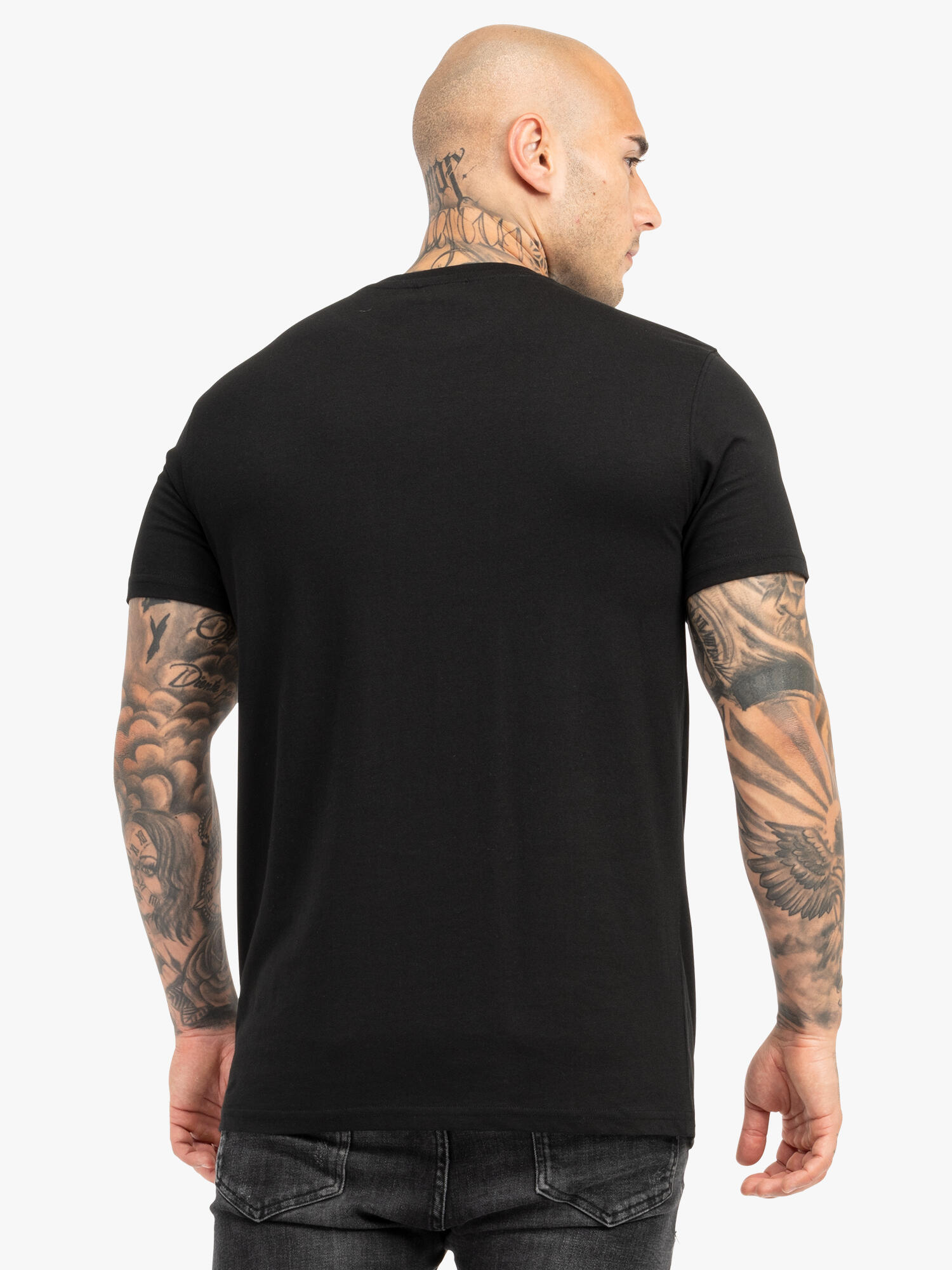 TAPOUT Herren T-Shirt normale Passform Doppelpack AMBOYN 4/6
