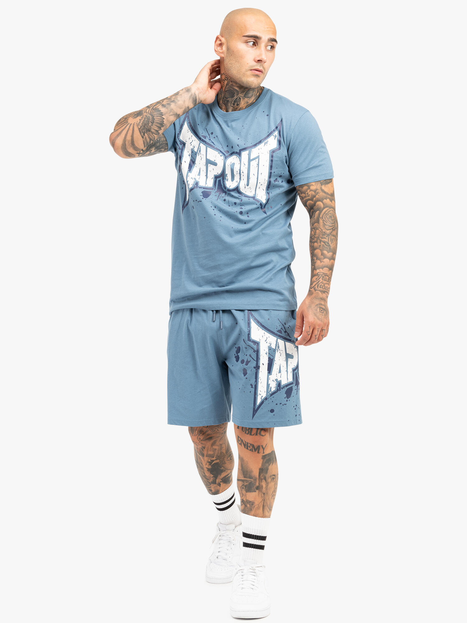 Conjunto de t-shirt e calções Tapout Dunlab 3/6