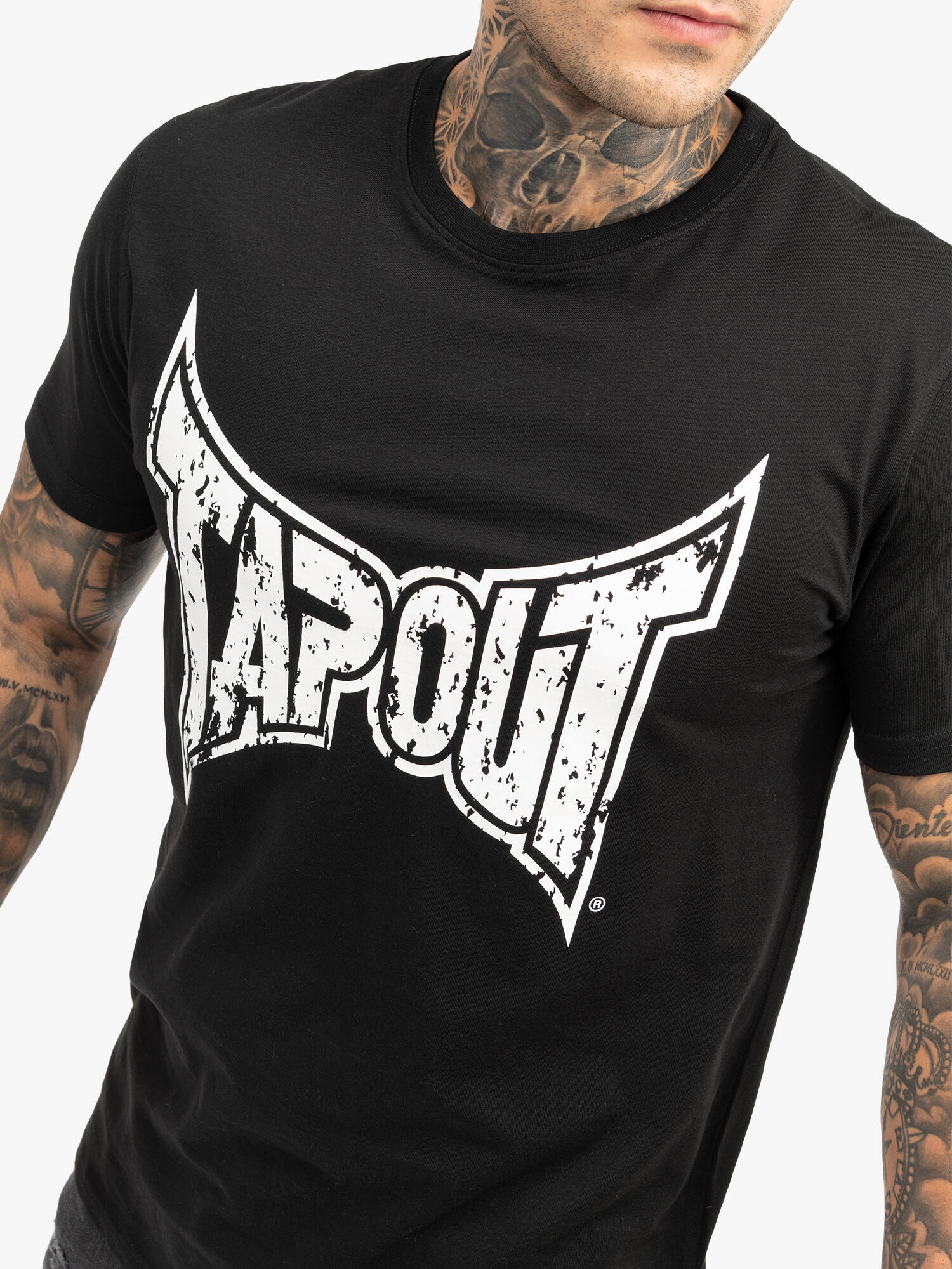 TAPOUT Herren T-Shirt normale Passform Doppelpack AMBOYN 5/6