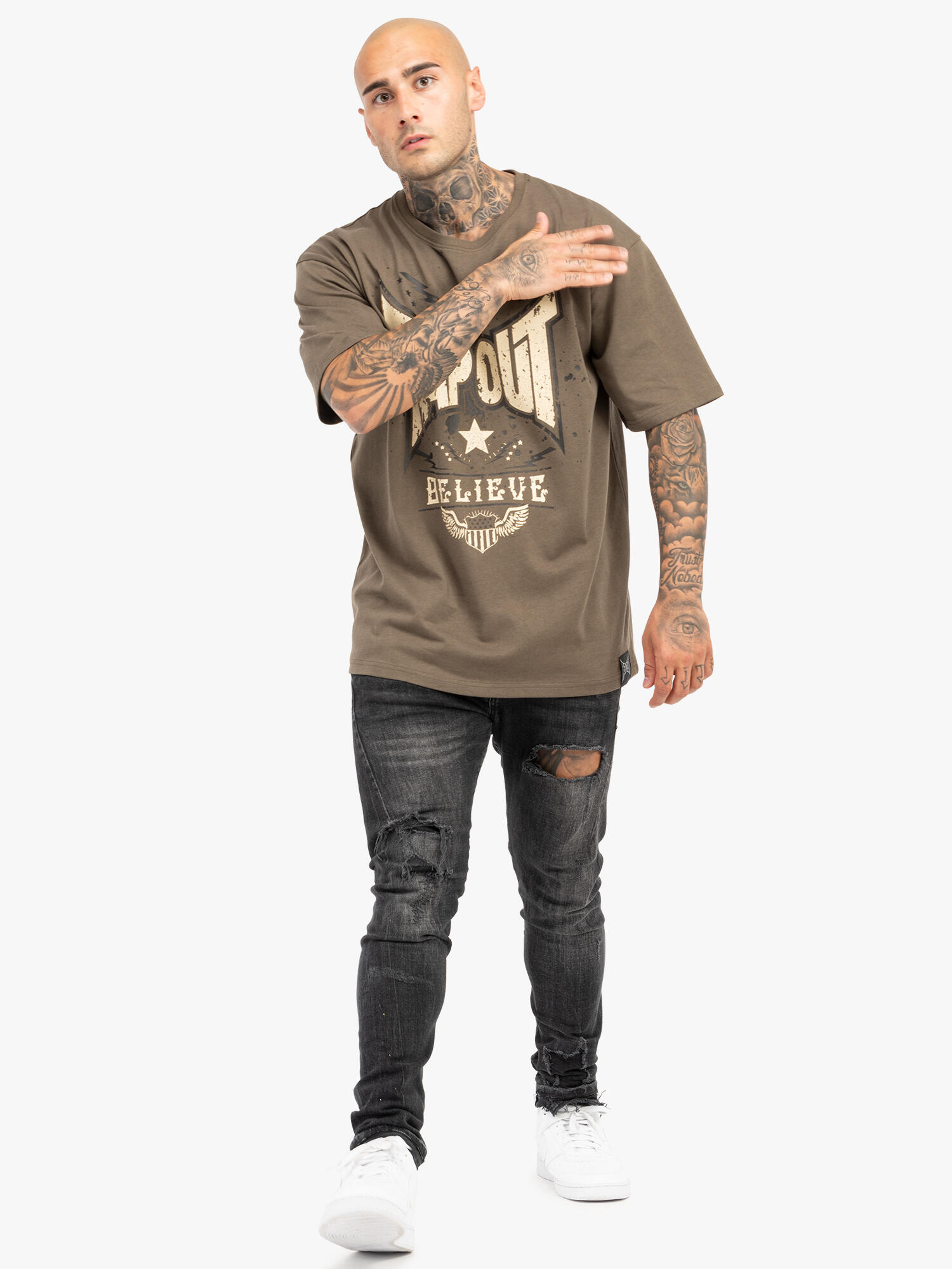 TAPOUT Herren T-Shirt Oversize DOYLEN 3/7