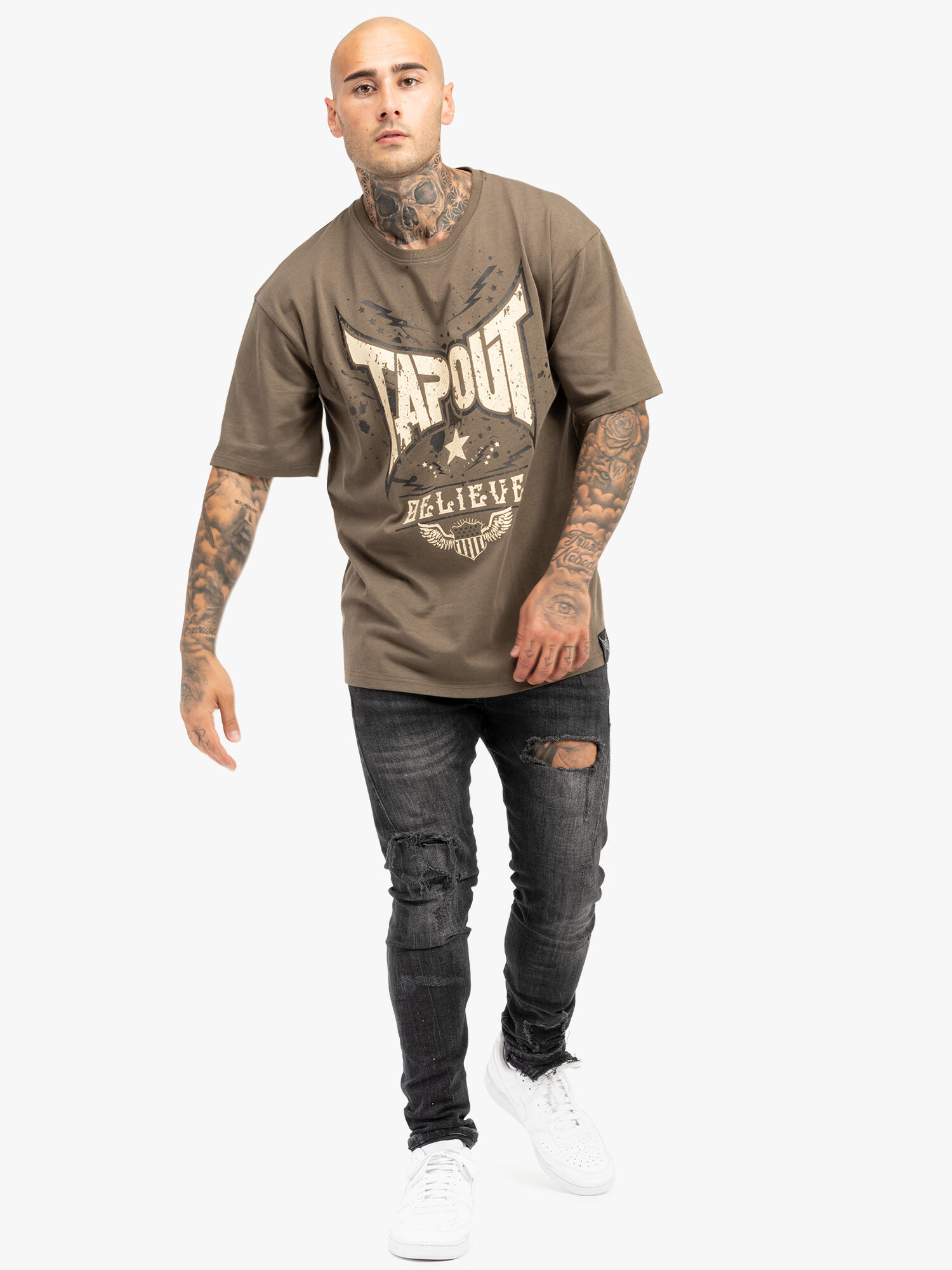 TAPOUT Herren T-Shirt Oversize DOYLEN 4/7