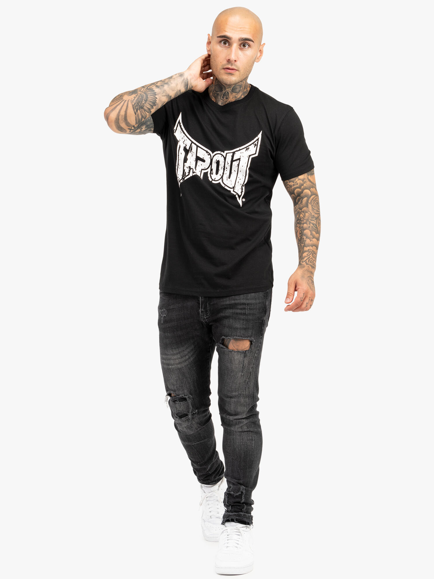 TAPOUT Herren T-Shirt normale Passform Doppelpack AMBOYN 3/6