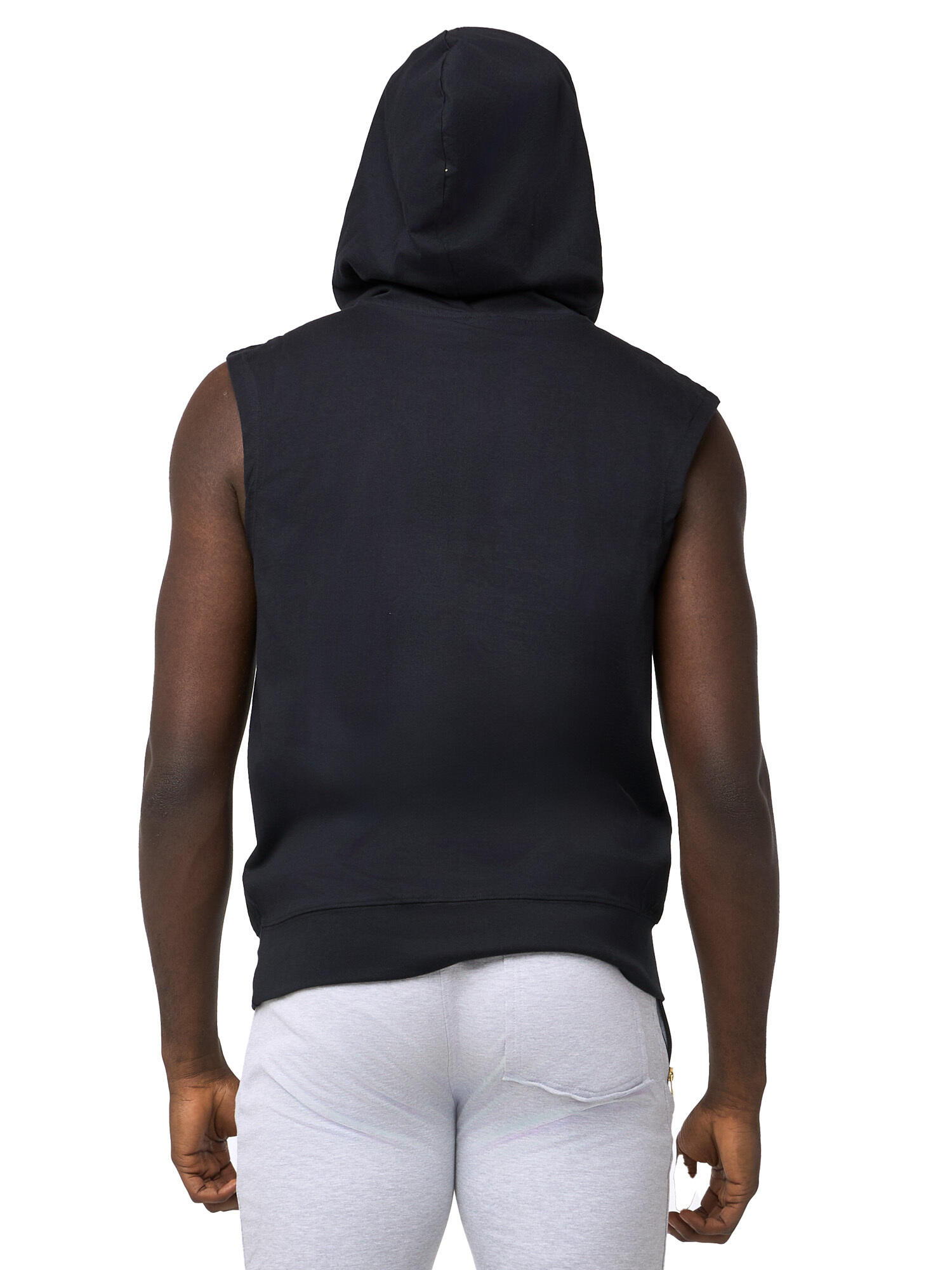 Leone New Gold Sudadera con capucha sin mangas para hombre 2/5