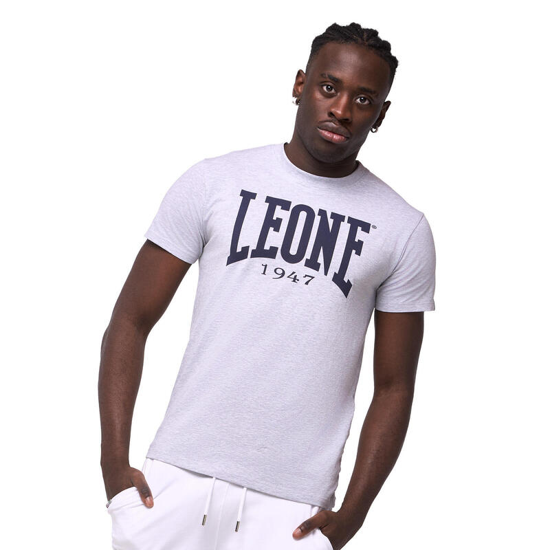 Tricou Leone Big Logo- Gri