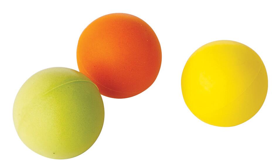 LOT DE 10 BALLES EN MOUSSE DE TENNIS DE TABLE Tremblay 2/3