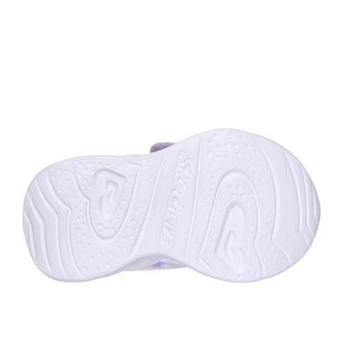 Chaussure de randonnée Baskets Enfants Skechers  LOVIN REFLECTION Multicolor 4/4