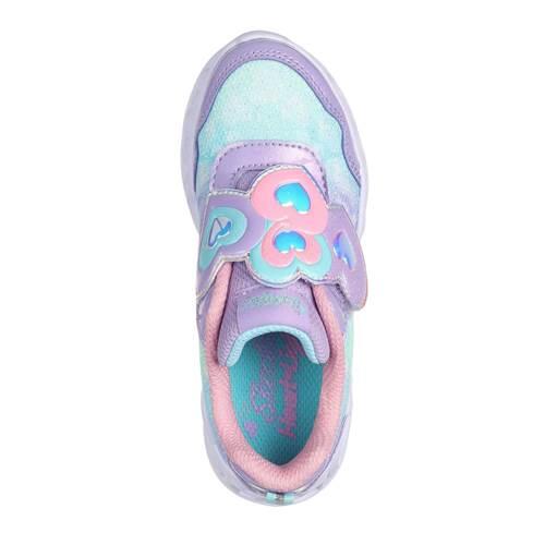 Chaussure de randonnée Baskets Enfants Skechers  LOVIN REFLECTION Multicolor 3/4