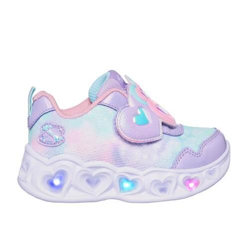 Chaussure de randonnée Baskets Enfants Skechers  LOVIN REFLECTION Multicolor 2/4