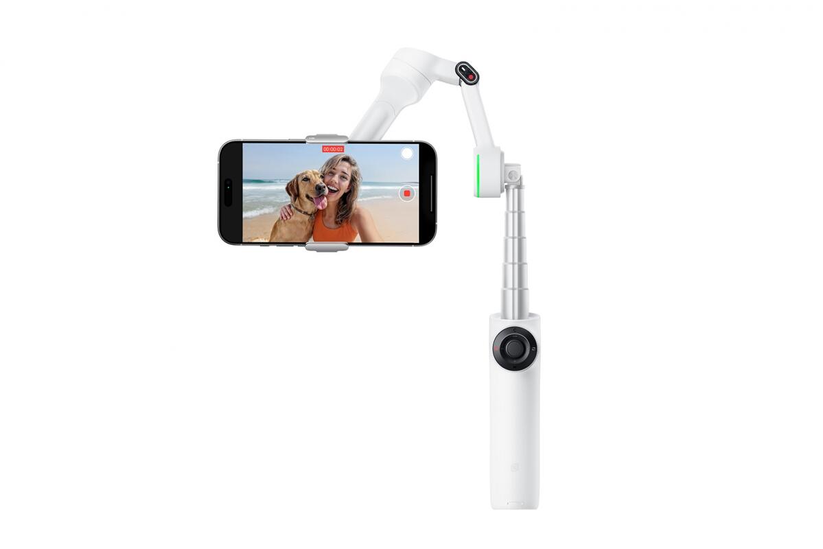 Stabilisateur Insta360 Flow 2 Pro Standard Blanc 4/6