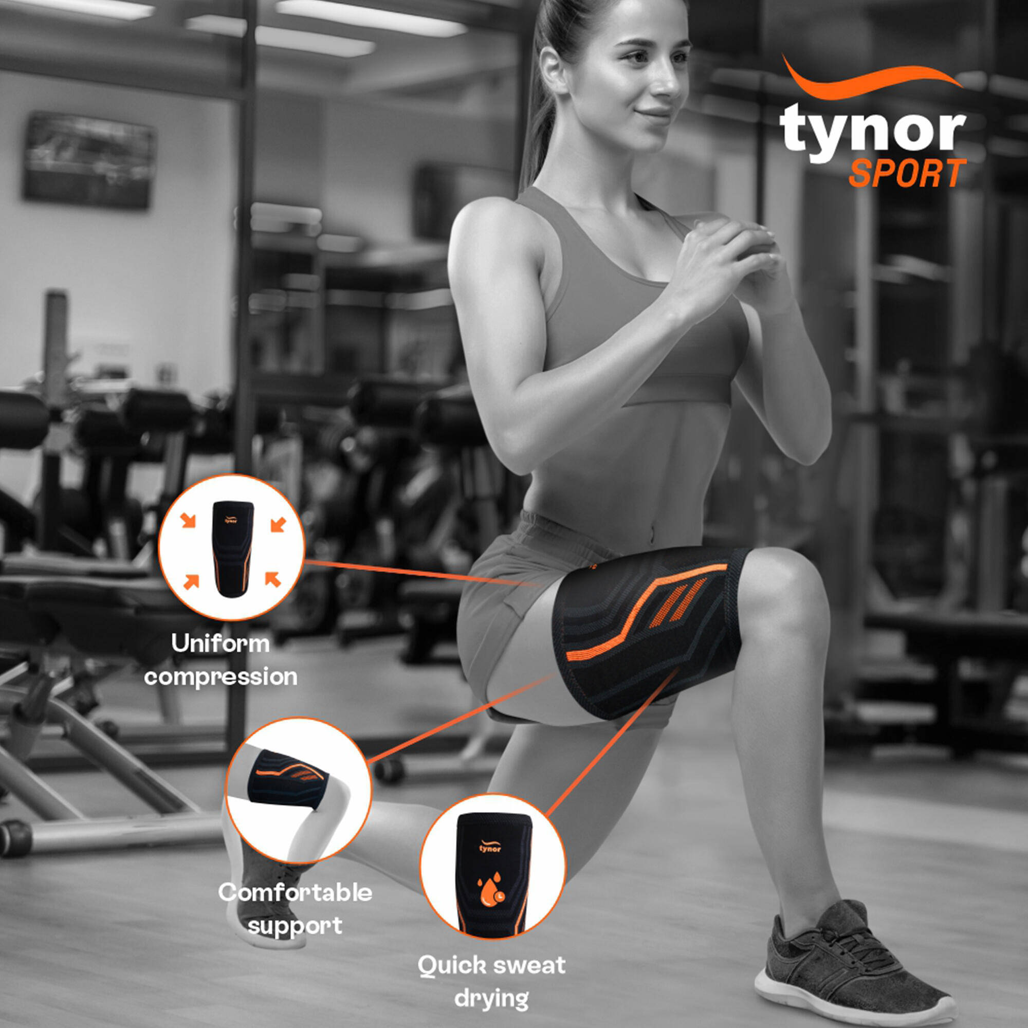 THIGH SUPPORT AIR PRO B.G -  2