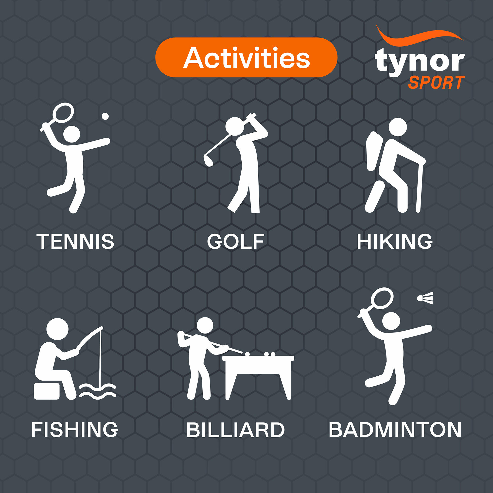 Tennis/Golfer's Elbow Support Pro (Orange)