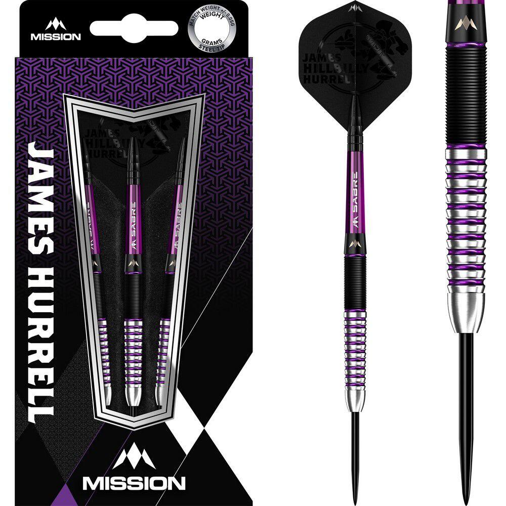 Sada šipek Mission steel James Hurrell Black PVD 1/2