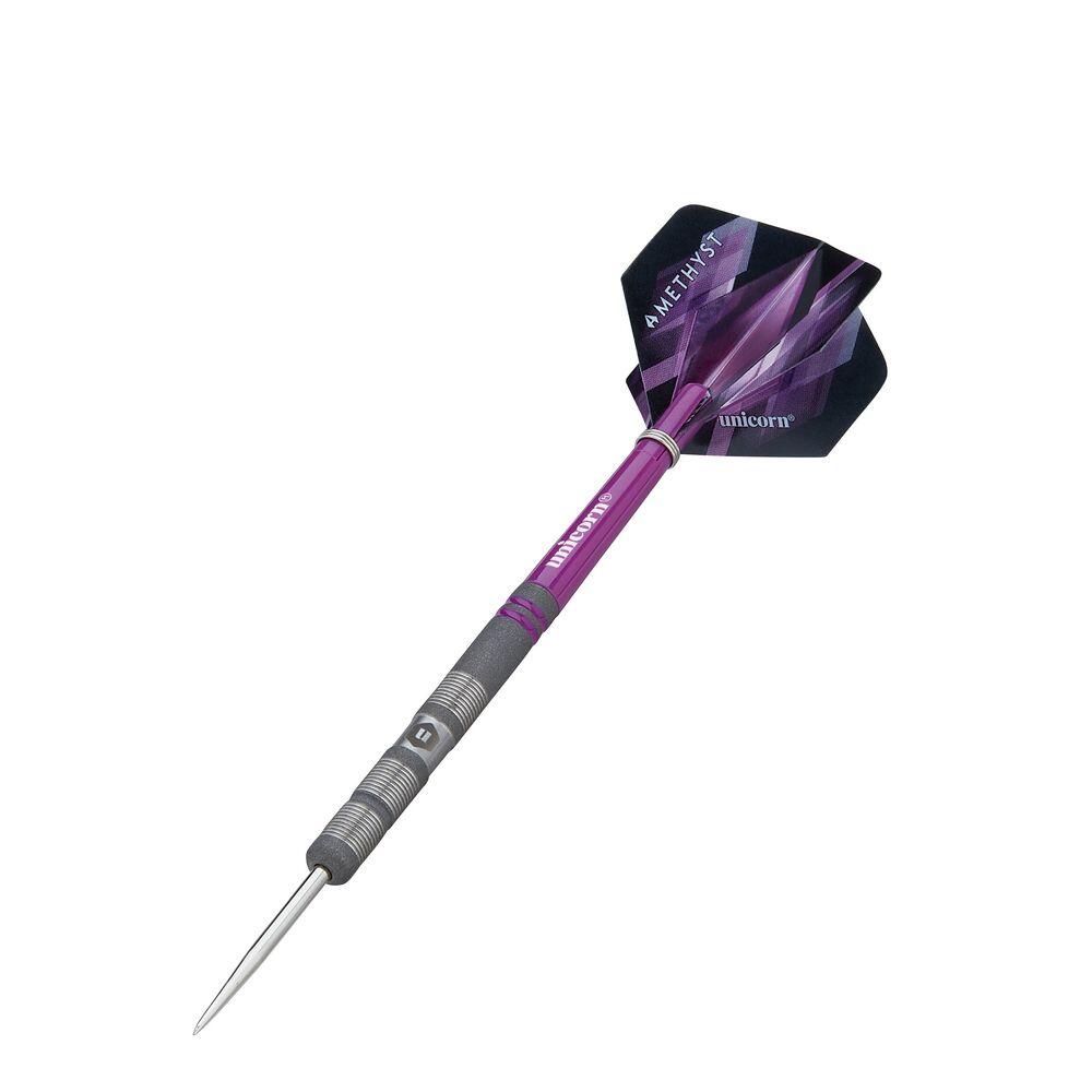 Sada steel šipek Unicorn Amethyst 1 2/3