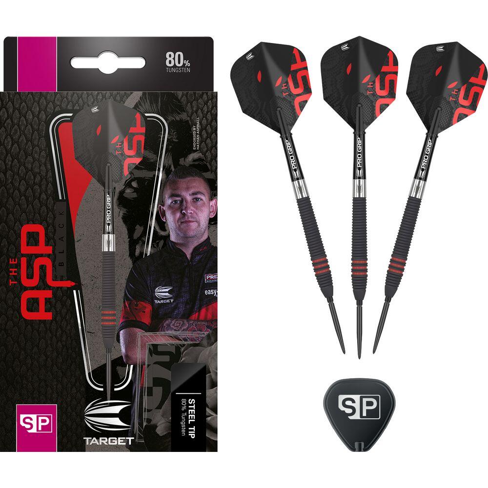 Sada šipek TARGET steel Nathan Aspinall SP 2/3