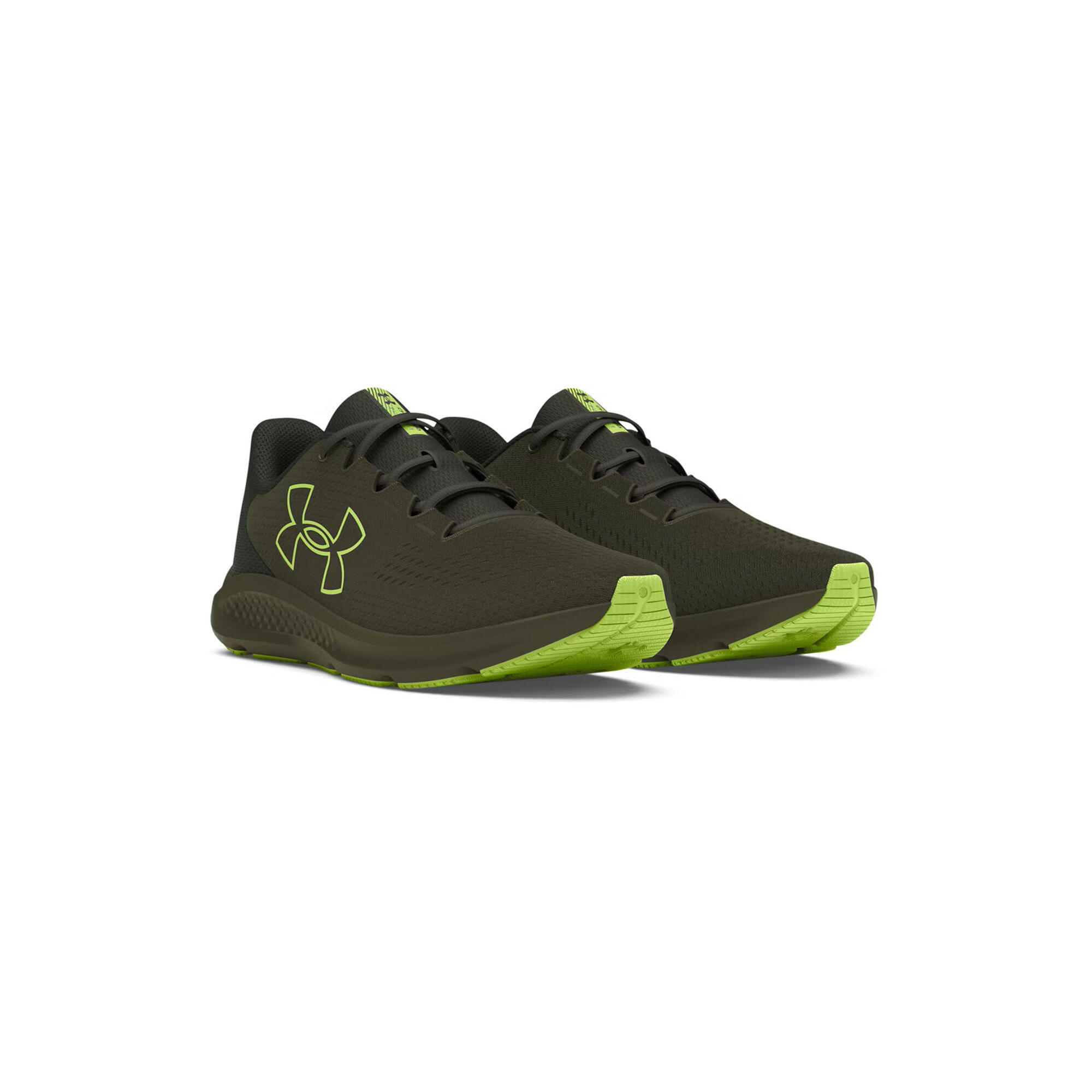 Buty Mężczyzna Under Armour Charged Pursuit 3 Big Logo khaki