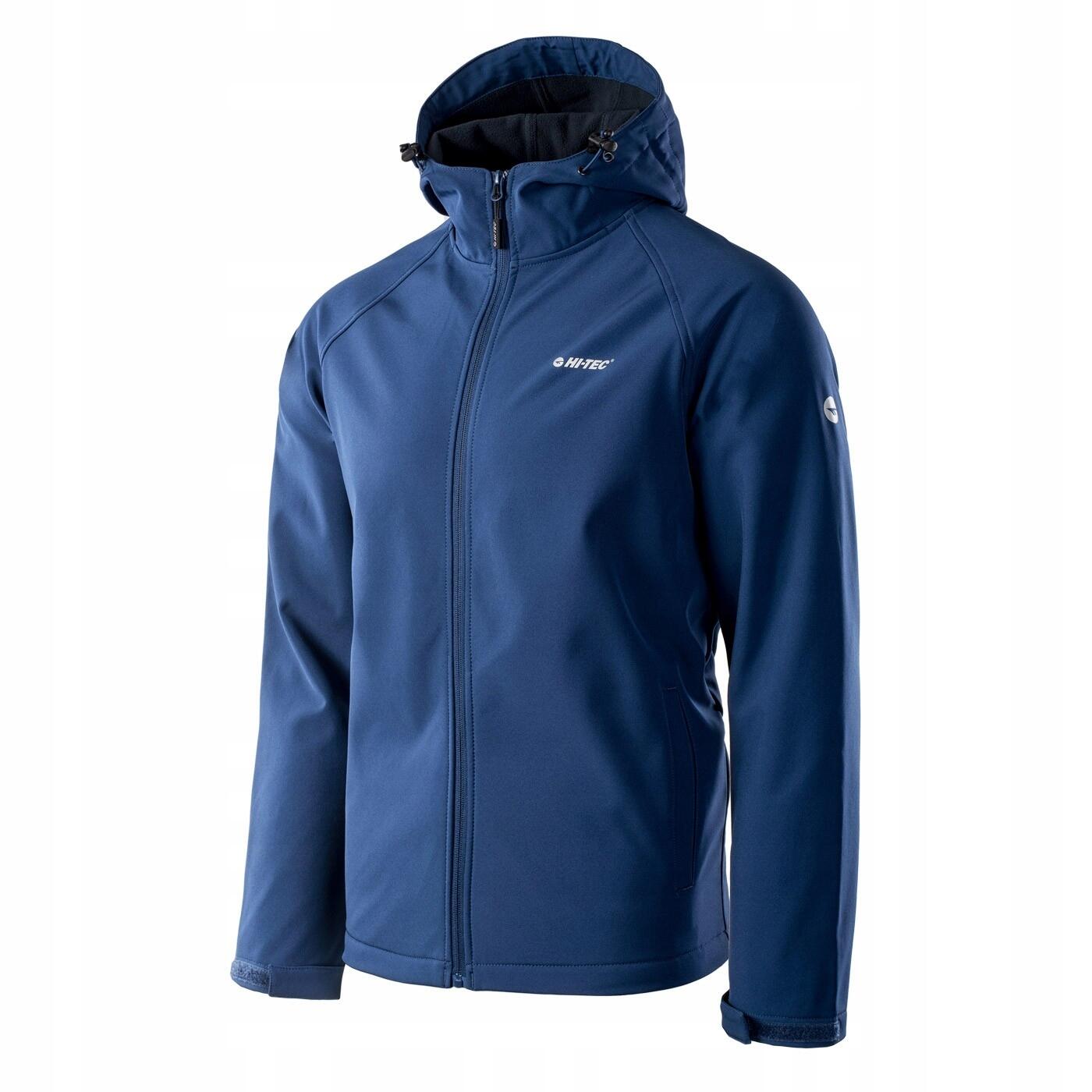 Giacca Hi-Tec Neti II Softshell Blu Navy 2/7