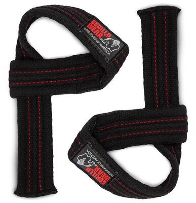 Hardcore lifting straps - zwart