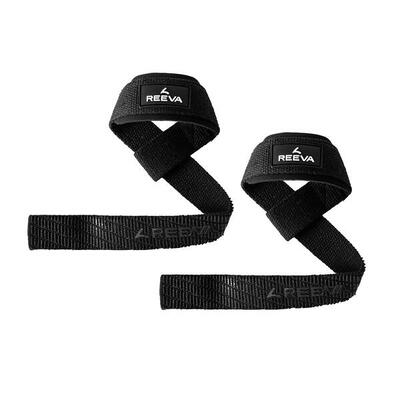 Lifting straps - met padding - zwart